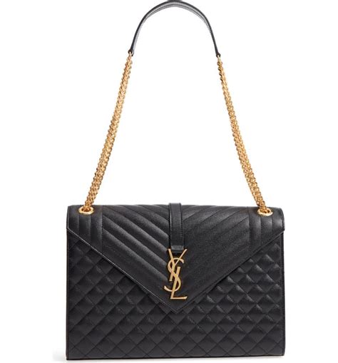 large ysl bag with y strap|ysl tri quilt envelope bag.